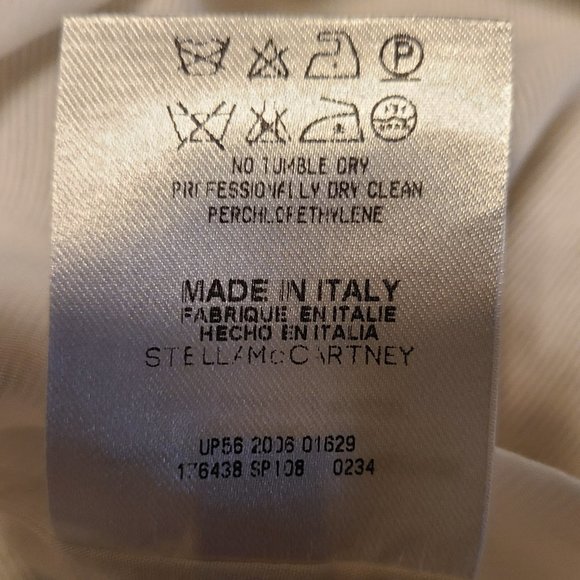 Women’s Stella McCartney White Short-sleeve Shirt – Size S (40) - Picture 10 of 11